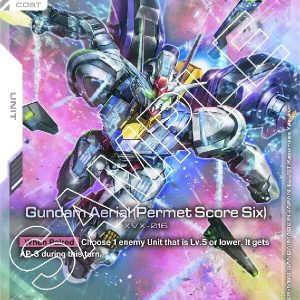 Gundam Aerial (Permet Score Six) [ST01 - ST01-006] NM