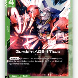 Gundam AGE-1 Titus [GD02 - GD02-027] NM