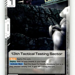 13th Tactical Testing Sector [GD01 - GD01-130] NM