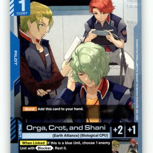 Orga, Crot, and Shani [GD02 - GD02-087] NM