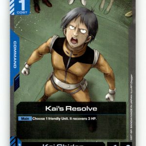 Kai's Resolve [ST01 - ST01-013] NM