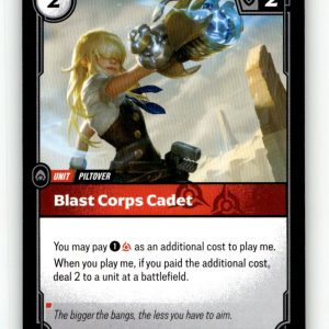 Blast Corps Cadet [SFD - 013/221] NM