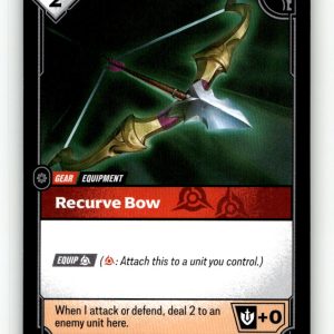 Recurve Bow [SFD - 016/221] NM