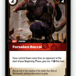 Forsaken Baccai [VEN - 005/166] NM