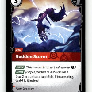 Sudden Storm [SFD - 017/221] NM