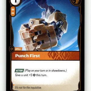 Punch First [SFD - 097/221] NM