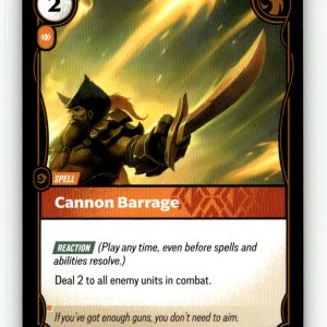 Cannon Barrage [OGN - 127/298] NM