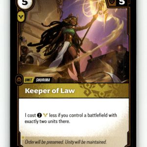 Keeper of Law [VEN - 119/166] NM