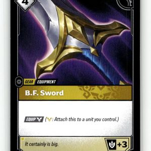 B.F. Sword [SFD - 161/221] NM