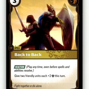Back to Back [OGN - 206/298] NM