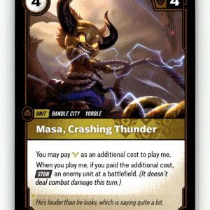Masa, Crashing Thunder [VEN - 120/166] NM