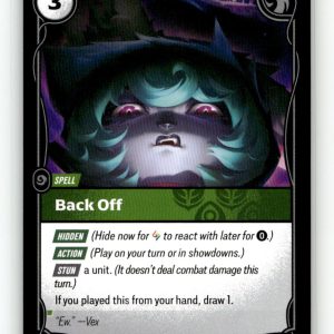 Back Off [UNL - 042/219] NM