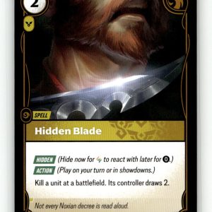 Hidden Blade [OGN - 213/298] NM