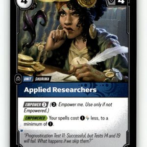 Applied Researchers [VEN - 055/166] NM