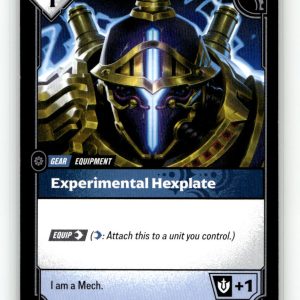 Experimental Hexplate [SFD - 073/221] NM