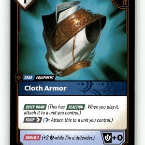 Cloth Armor [SFD - 064/221] NM