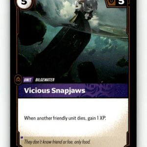 Vicious Snapjaws [UNL - 129/219] NM