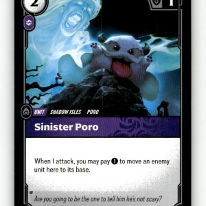 Sinister Poro [UNL - 137/219] NM