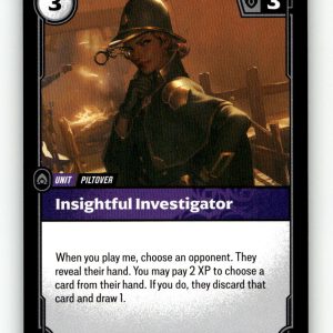 Insightful Investigator [UNL - 135/219] NM