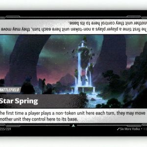 Star Spring [UNL - 215/219] NM