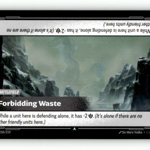 Forbidding Waste [UNL - 210/219] NM
