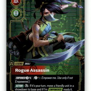 Akali, Rogue Assassin [VEN - 139/166] NM