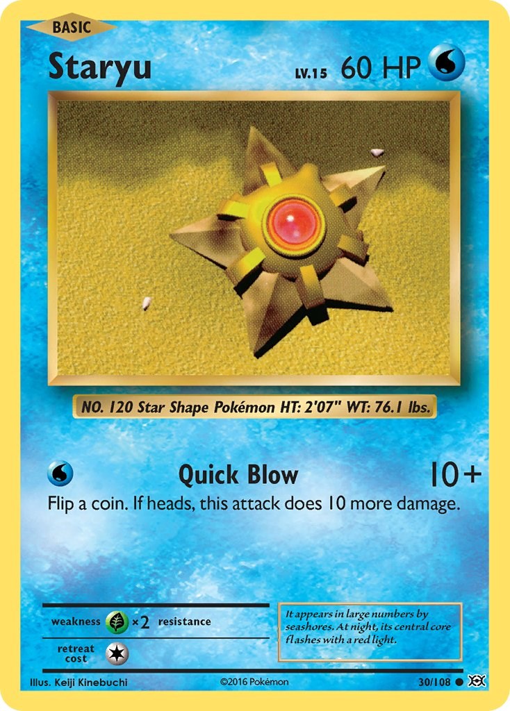 Staryu [EVO - 30/108] NM