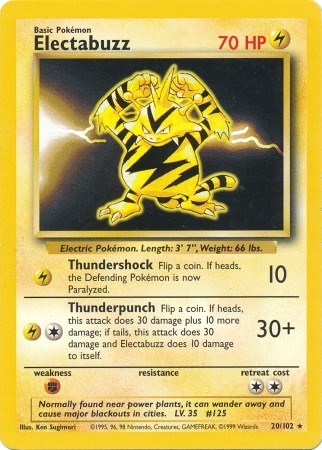 Electabuzz [BS - 020/102] DM