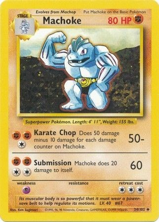 Machoke [BS - 034/102] DM