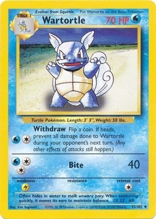 Wartortle [BS - 042/102] LP