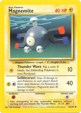Magnemite [BS - 053/102] NM