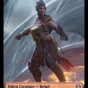Rebel // Phyrexian Mite (012) Double-Sided Token [ONE - 5 // 12] NM