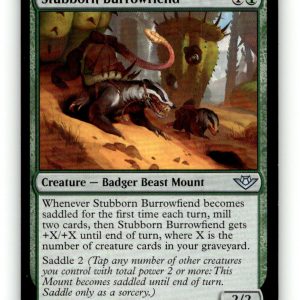 Stubborn Burrowfiend [OTJ - 184] NM