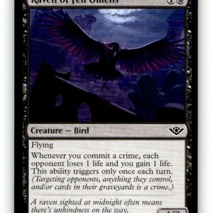 Raven of Fell Omens [OTJ - 101] NM