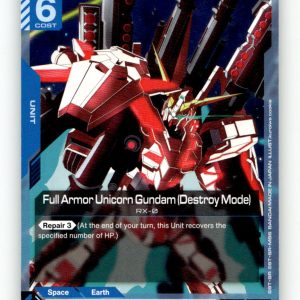 Full Armor Unicorn Gundam (Destroy Mode) [GD03 - GD03-010] NM
