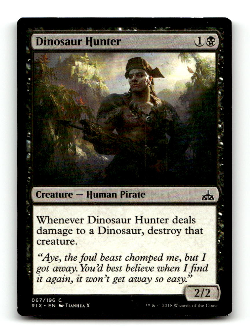 Dinosaur Hunter [RIX - 67] NM