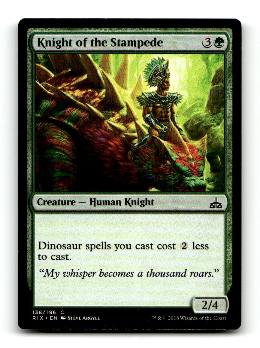 Knight of the Stampede [RIX - 138] NM