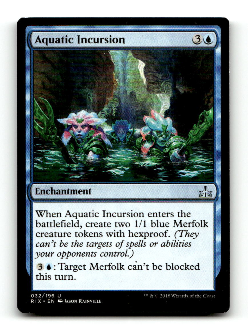 Aquatic Incursion [RIX - 32] NM