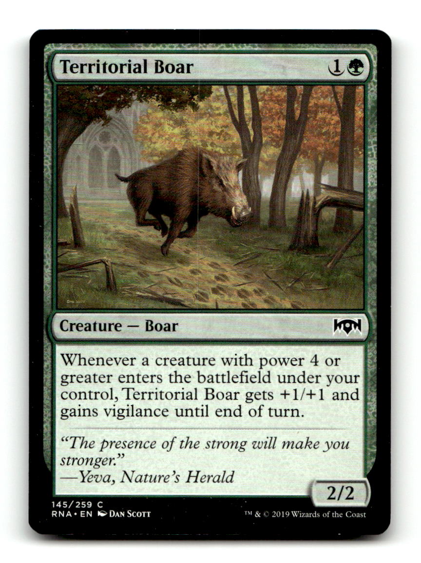 Territorial Boar [RNA - 145] NM