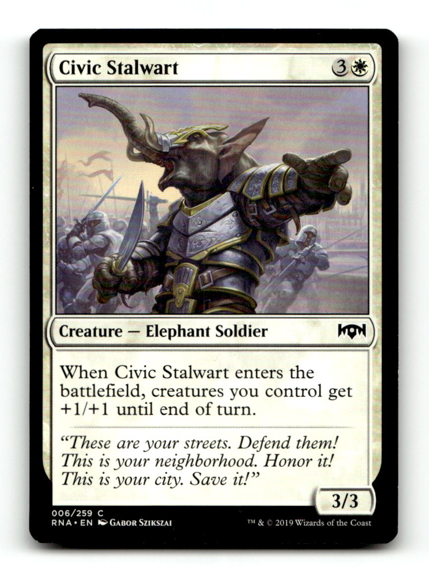 Civic Stalwart [RNA - 6] NM