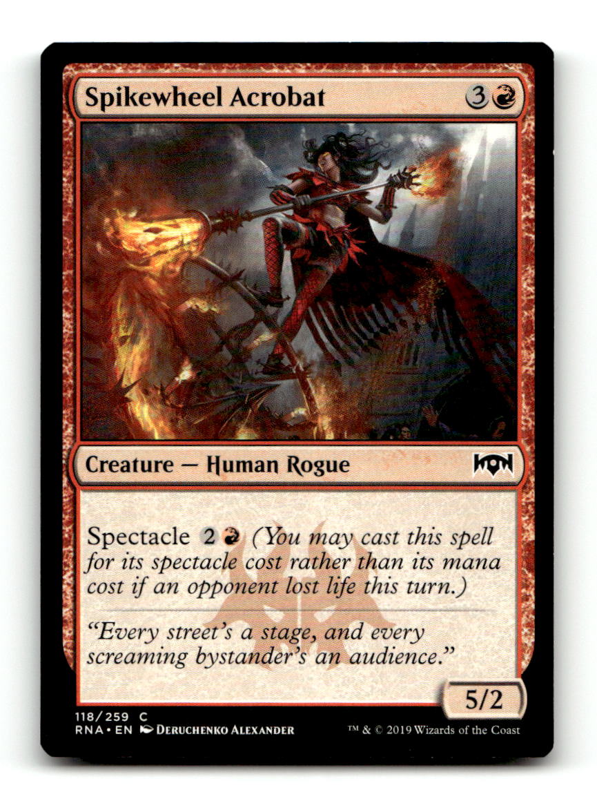 Spikewheel Acrobat [RNA - 118] NM