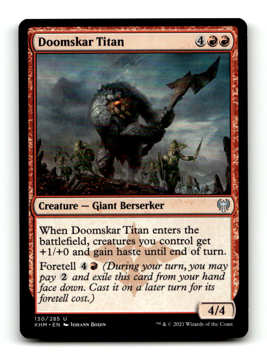 Doomskar Titan [KHM - 130] NM