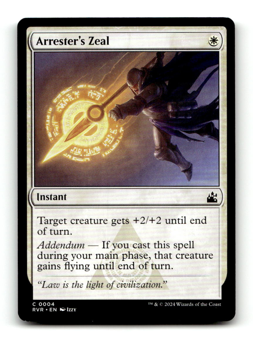 Arrester's Zeal [RVR - 4] NM