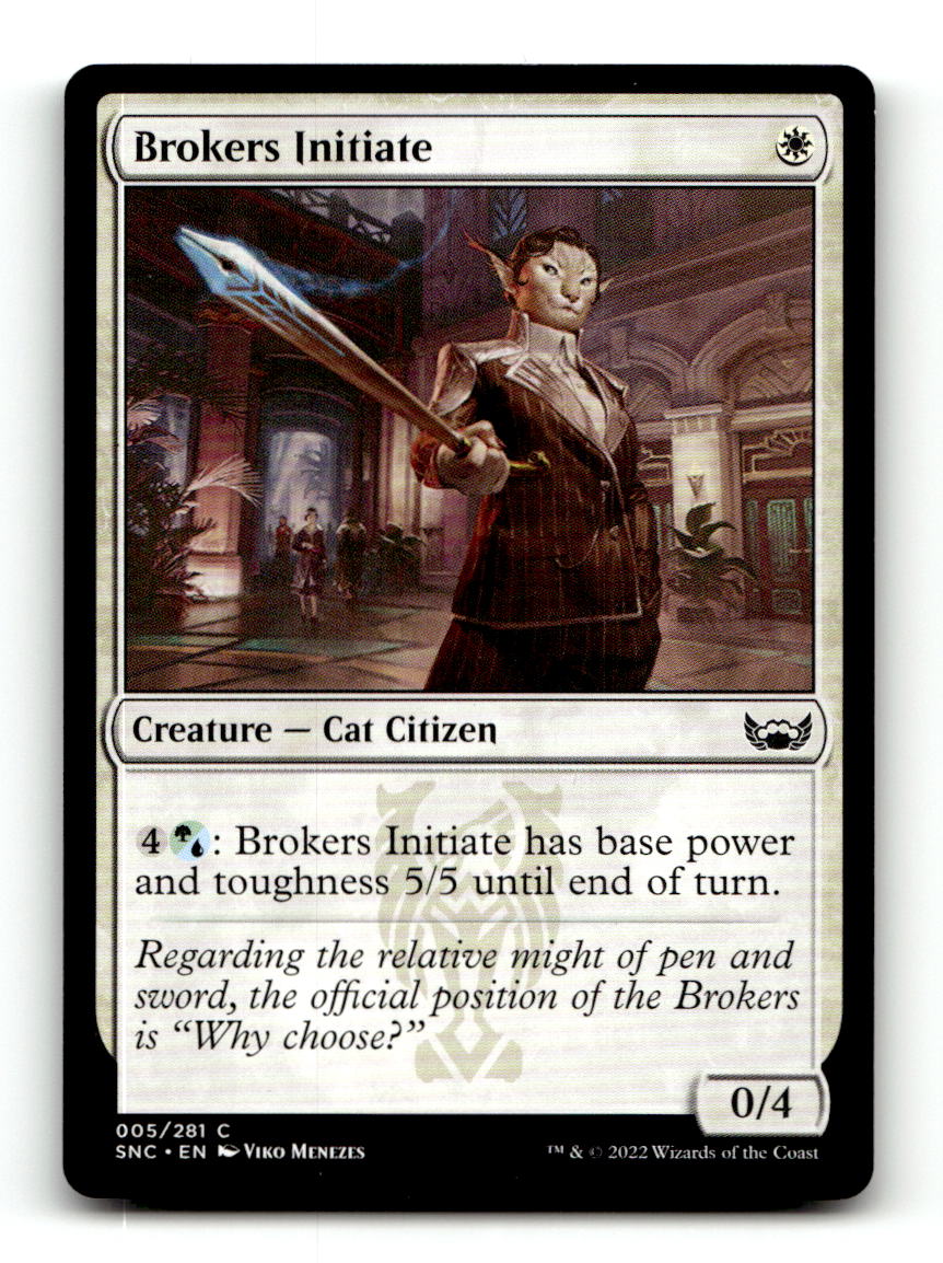 Brokers Initiate [SNC - 5] NM