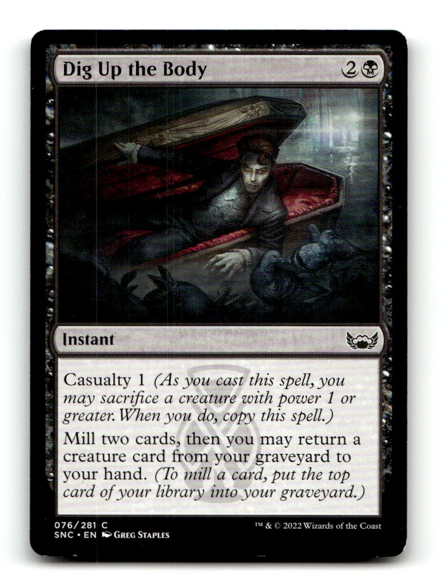 Dig Up the Body [SNC - 76] NM