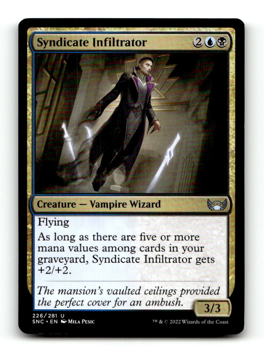 Syndicate Infiltrator [SNC - 226] NM