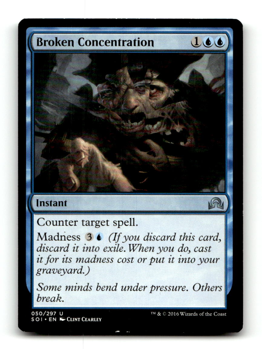 Broken Concentration [SOI - 50] NM