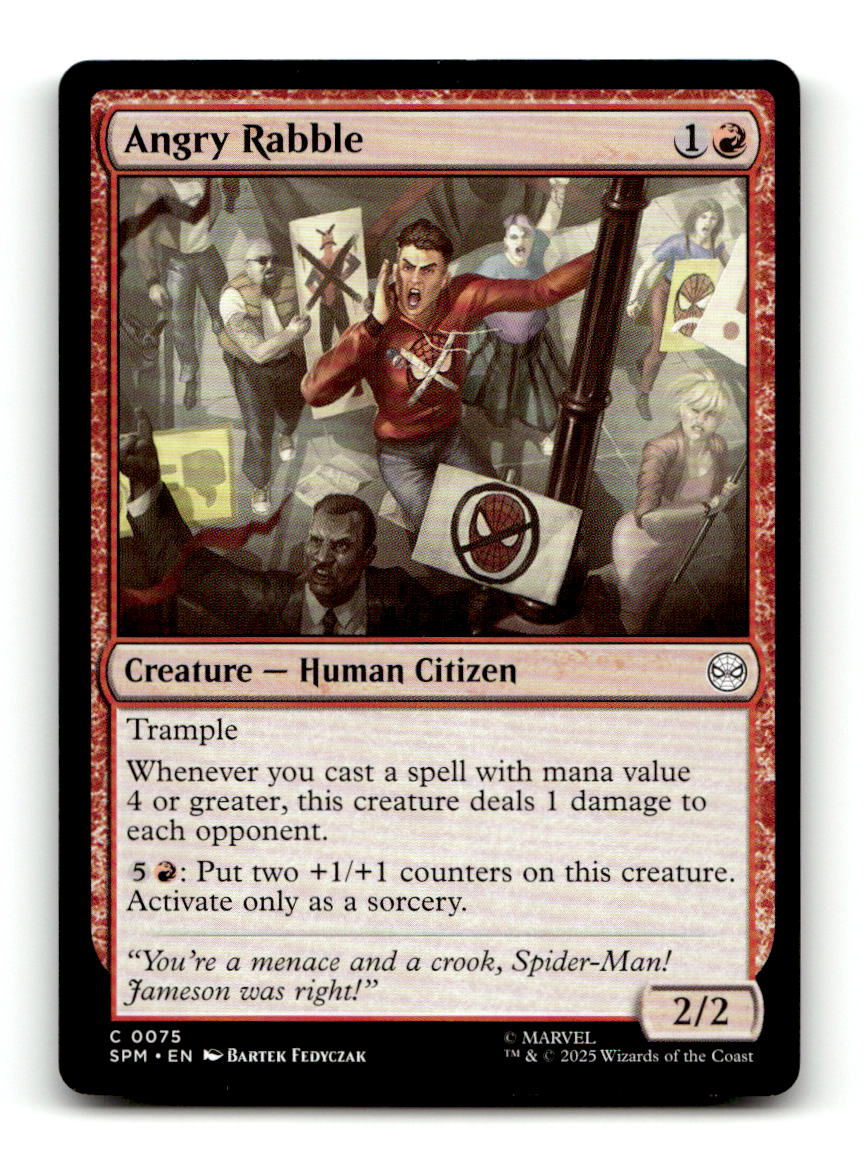 Angry Rabble [SPM - 75] NM