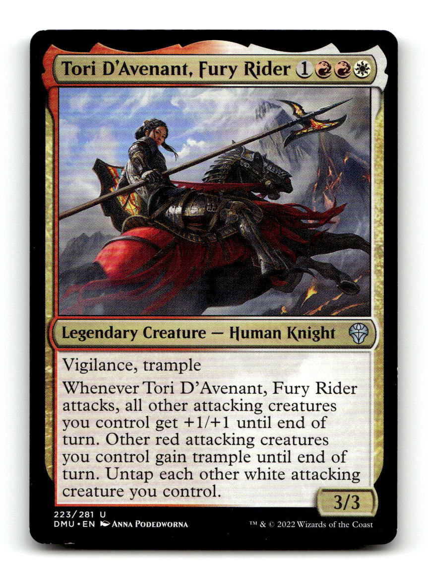 Tori D'Avenant, Fury Rider [DMU - 223] NM