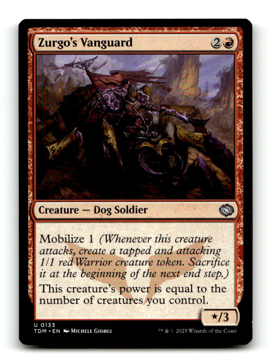 Zurgo's Vanguard [TDM - 133] NM